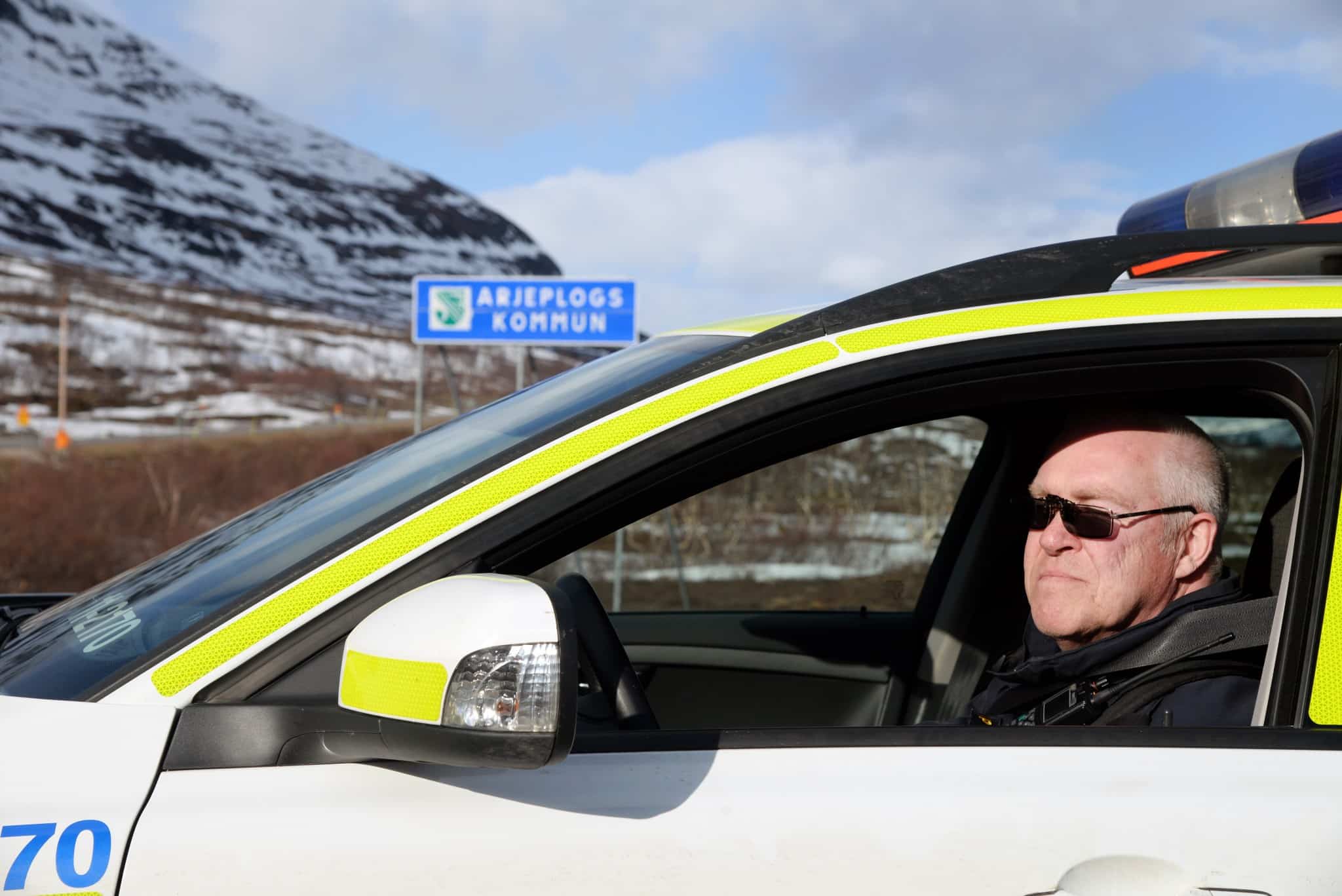 – Under mina 40 år som polis har jag aldrig varit med om någonting så ovanligt, säger Anders Holmlund om händelsen till SVT Nyheter Norrbotten. Foto: Lars-Henrik Andersson