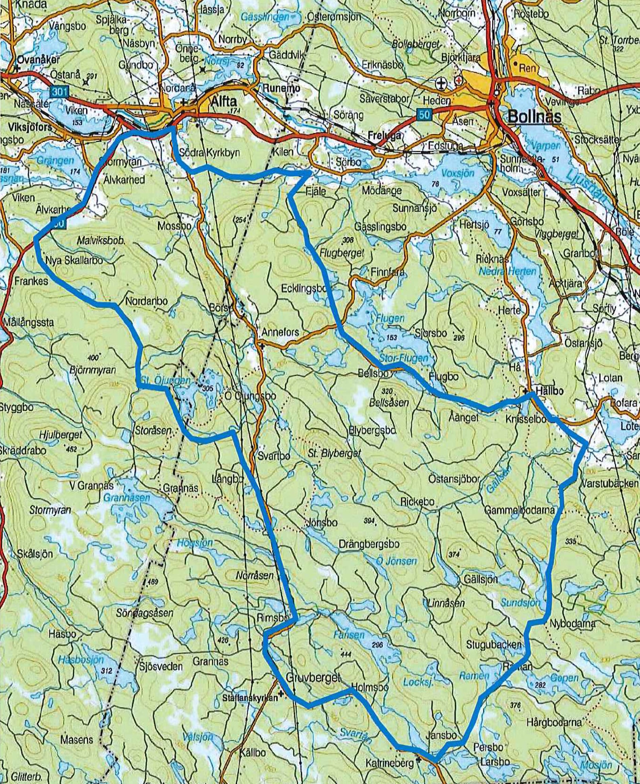 Gävleborg Karta - Gävleborgs politiska karta ritas om - P4 ...