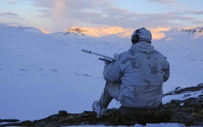 Det blir aldrig för kallt för att jaga. Foto: Ulf Lindroth