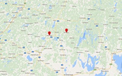 Här har vargen varit synlig.