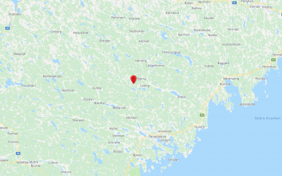 Här inträffade olyckan.