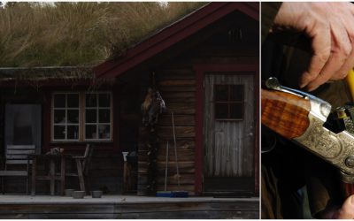 Det ställs högre krav för förvaring av vapen i en jaktstuga jämfört med att förvara vapnet i en bil. Foto: Olle Olsson och Jan Henricson