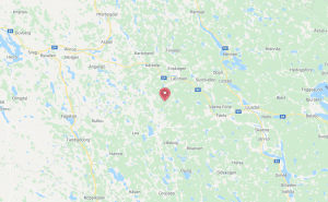 I det här området inträffade björnattacken. Karta: Google Maps