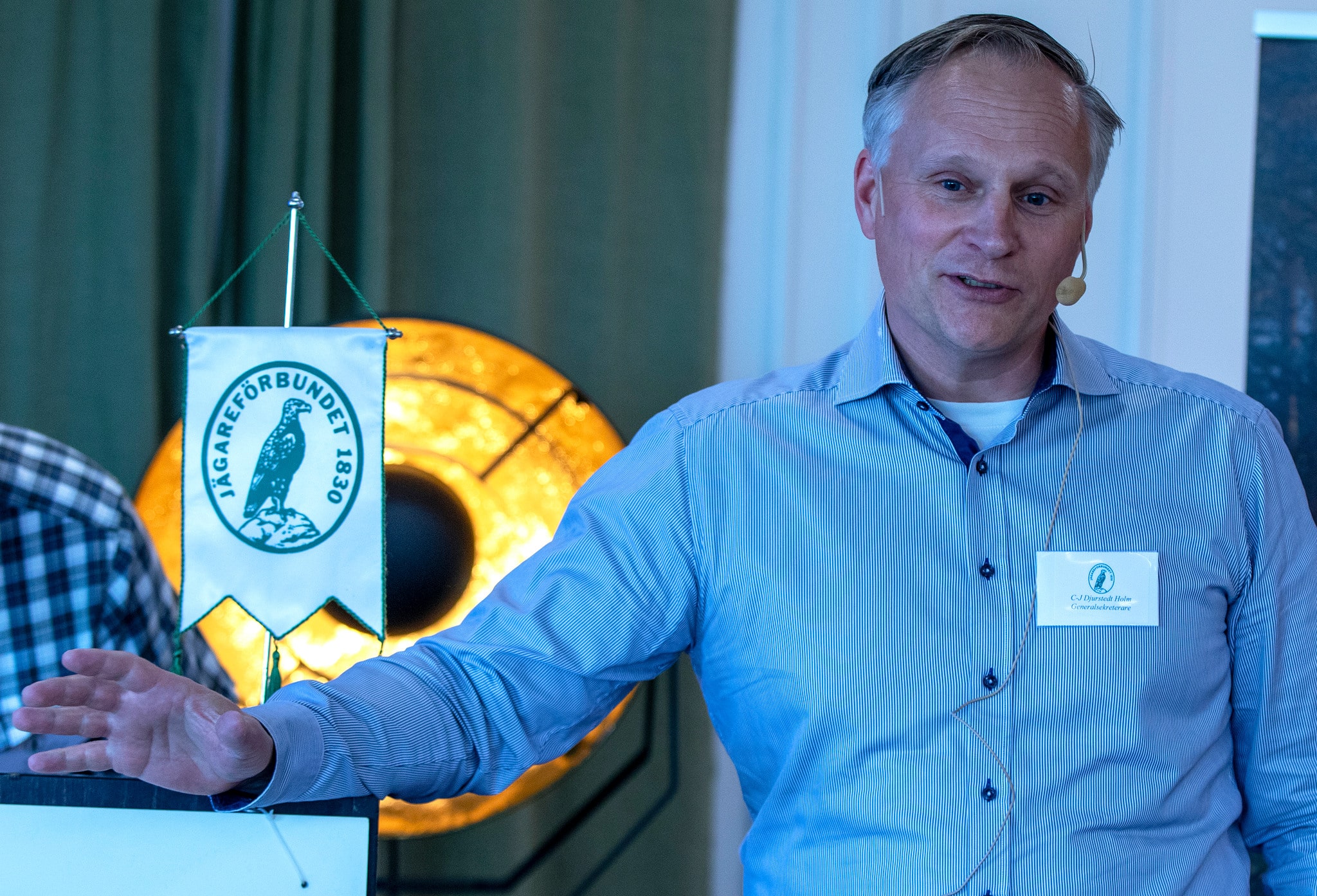Carl-Johan Djurstedt Holm, generalsekreterare i Svenska Jägareförbundet.