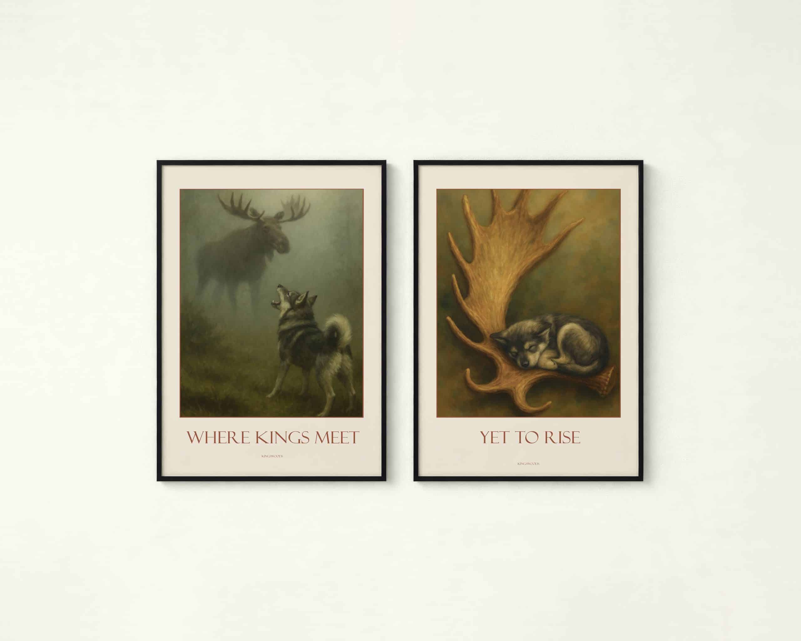 Posters inspirerade av skog och jakt!