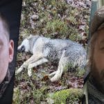 Christoffer Jannesson, rovdjursansvarig, och Magnus Stolpe, ordförande i Jägareförbundet Halland, är besvikna över domen. Foto: Polisens förundersökningsprotokoll & Privat