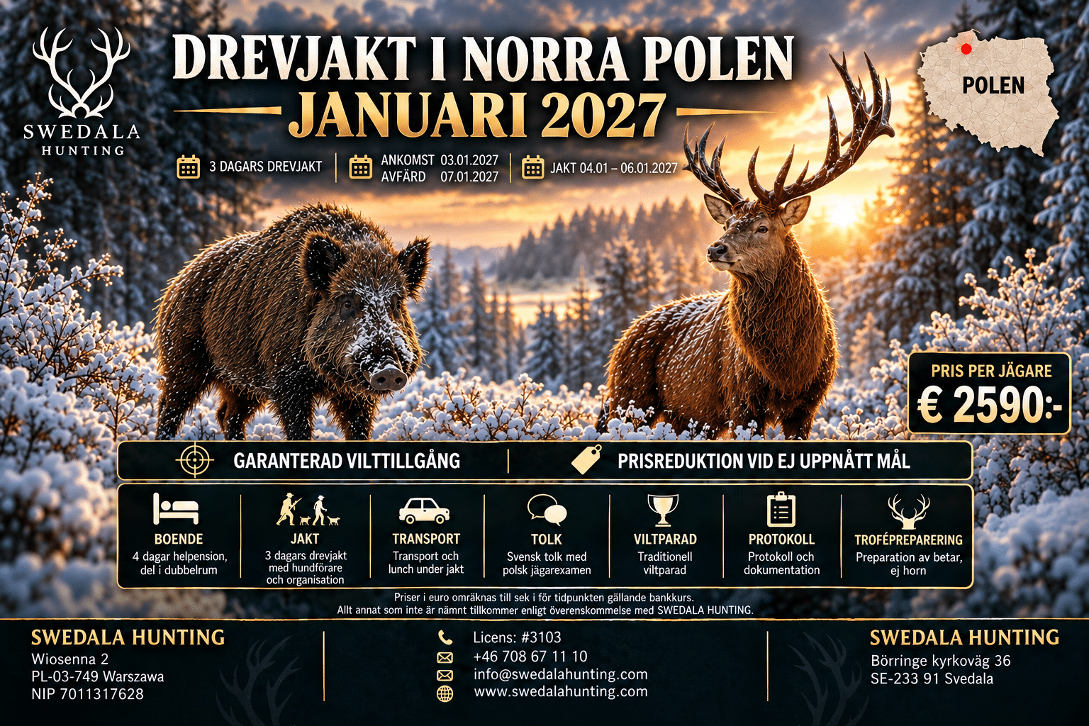Drevjakt i Polen