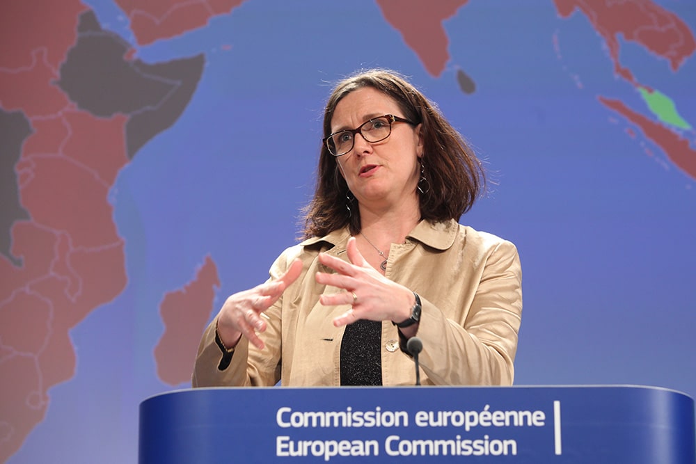 EU-kommissionär Cecilia Malmström. Foto: Europeiska Unionen