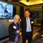 EU-kommissionens Pia Bucella tillsammans med Alberto Arroyo Schnell från WWF Europa vid ett tidigare tillfälle. Foto: FACE