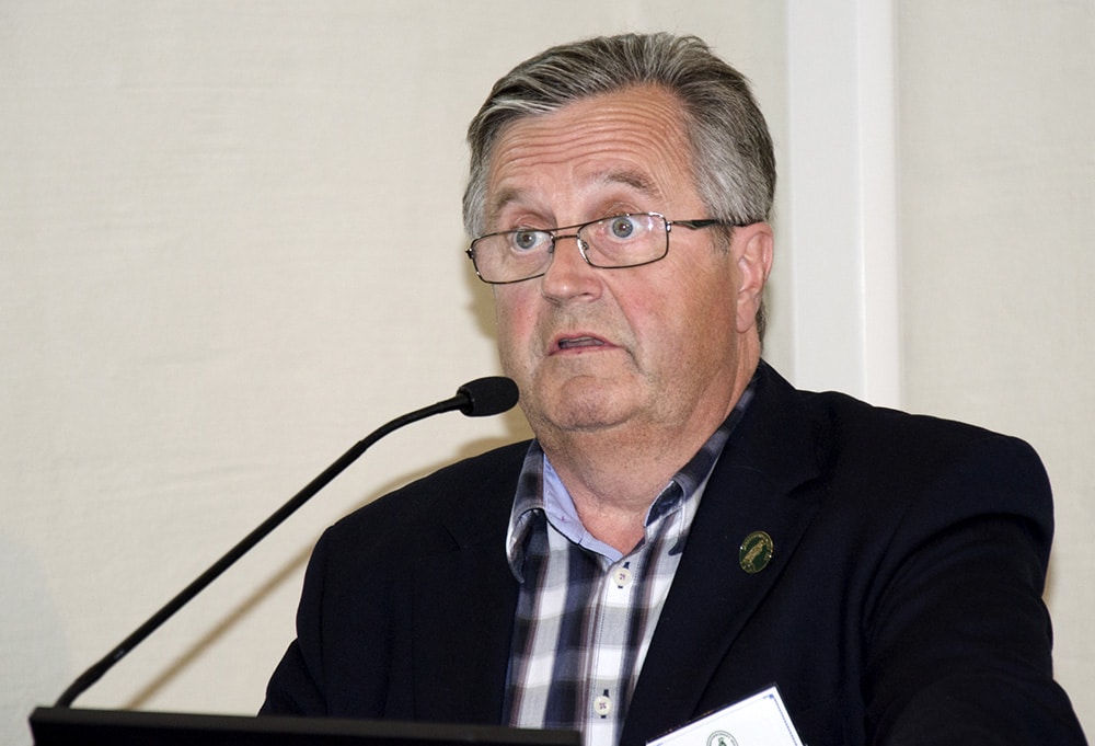 "Inte tillräckligt offensivt beslut", tycker Thomas Björklund om gårdagens vargjaktsbeslut. Foto: Magnus Rydholm