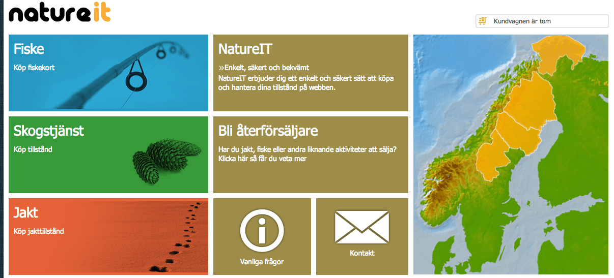 Naturit.se ska bli den nya sidan för småviltsjakt i norr.