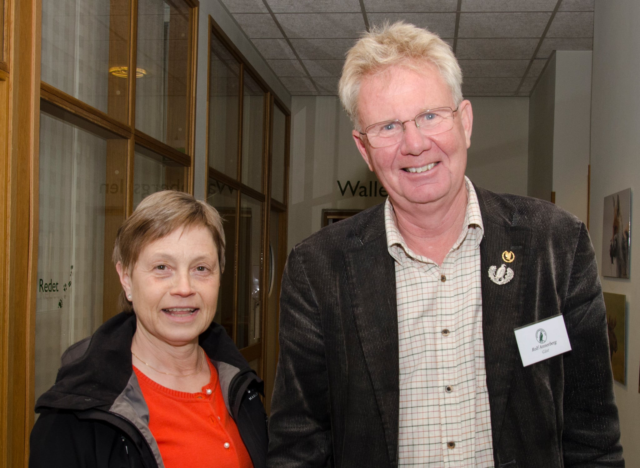 Britt Marie Nordquist och Rolf Annerberg valdes in i Svenska Jägareförbundets styrelse. Foto: Martin Källberg