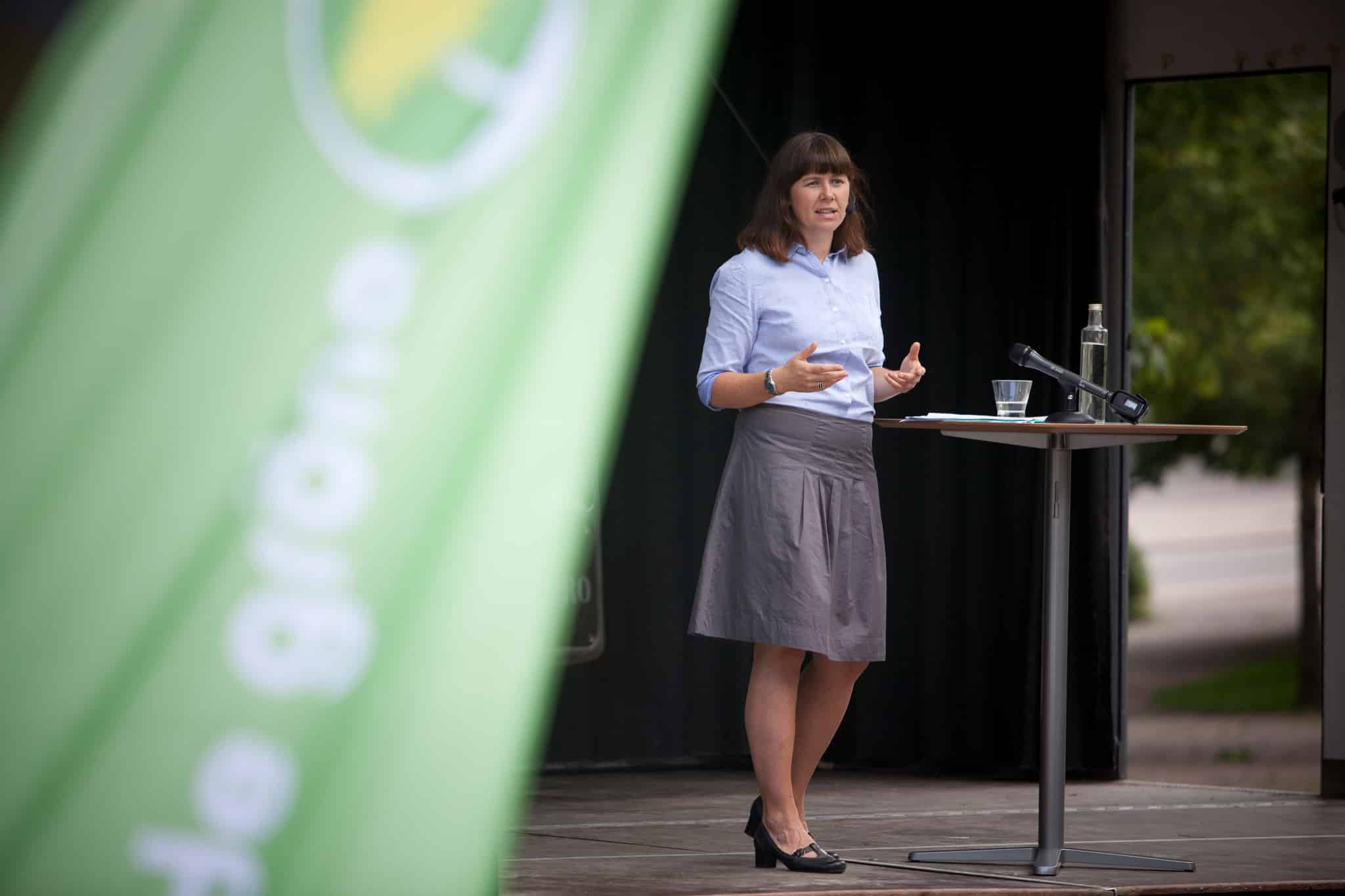 Miljöminister Åsa Romson (MP). Foto: Riksdagen