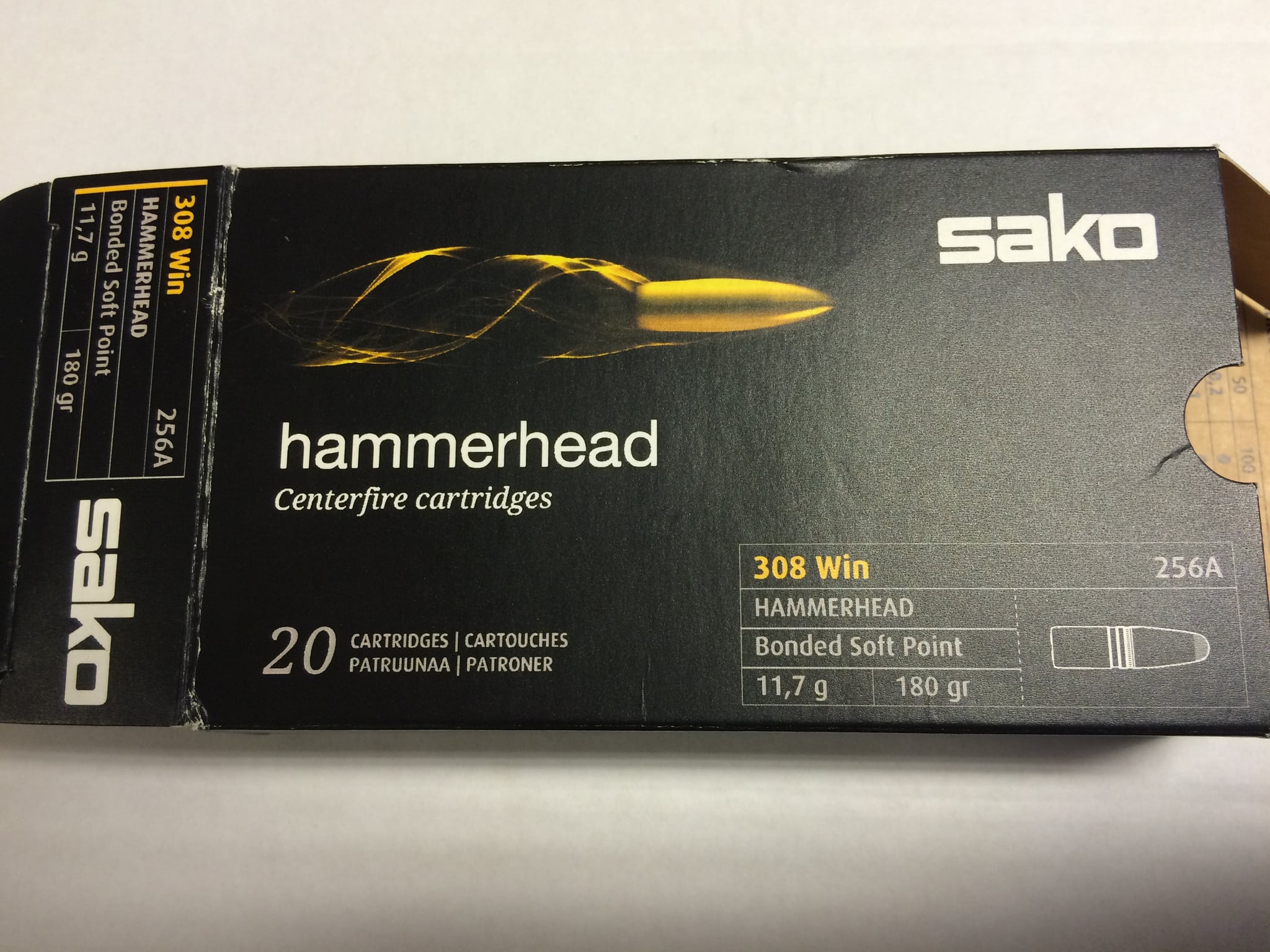 Sako Sweden återkallar en serie av Sako Hammerhead i kaliber .308 Win, med 11,7-gramskula av typ 256A. Foto: Sako