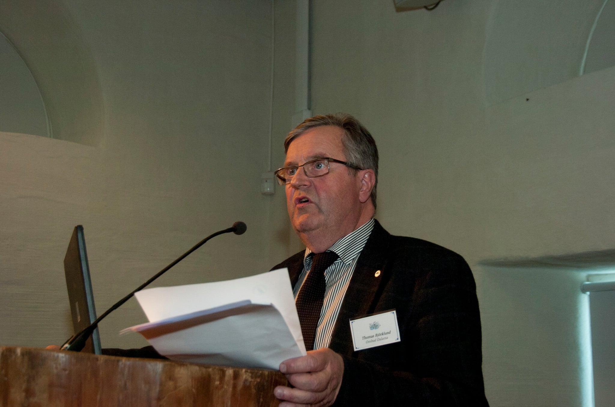 Thomas Björklund, Ordföranden för Jägareförbundet Dalarna. Foto: Magnus Rydholm