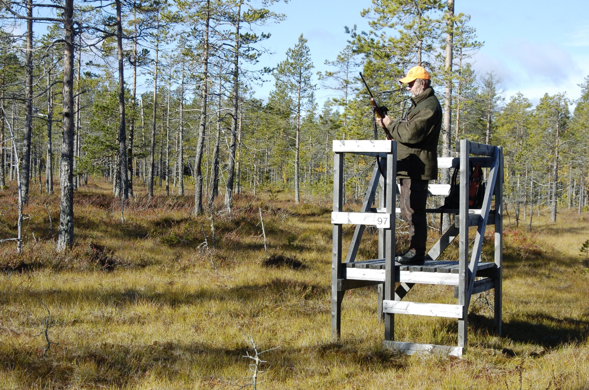 Jägarna ställer upp när det behövs. Observationerna som gjorts och rapporterna som jägarna skickat till SVA under höstens jakt är mycket viktiga för att få svar på vad som orsakar hudsåren hos främst stora tjurar. Foto: Jan Henricson
