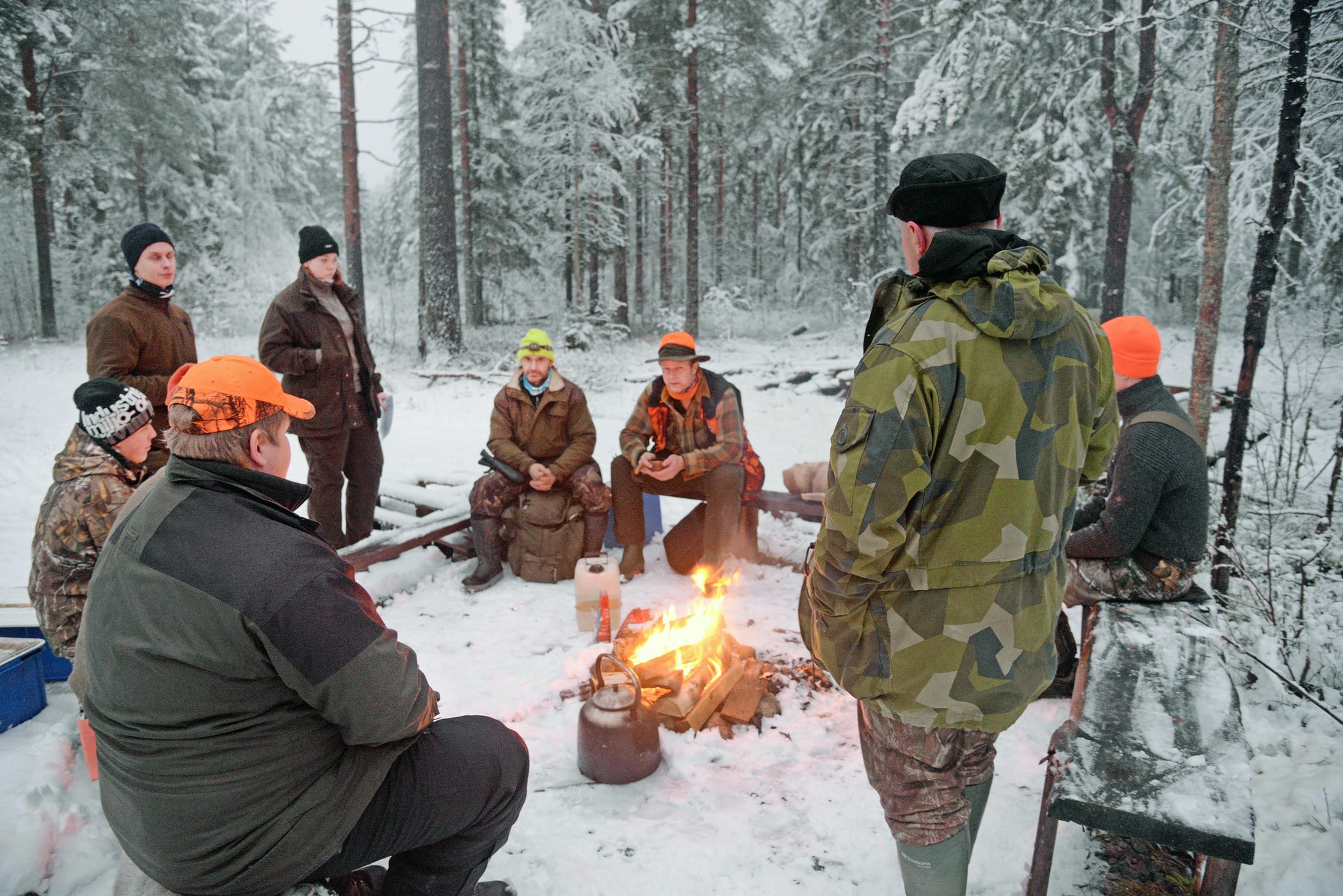 Jägarna uppmanas att föra etikdiskussioner öppet och med ödmjukhet. Foto: Lars-Henrik Andersson