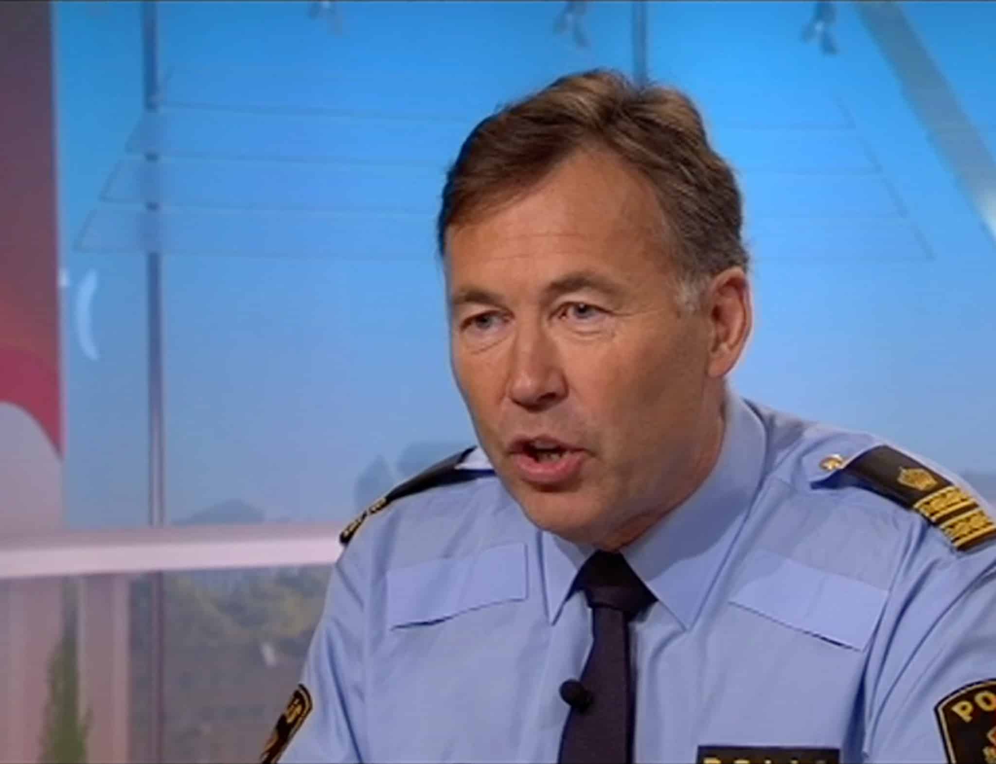 Peter Thorsell, Polismyndighetens avdelning för vapenfrågor. Foto: SVTPlay