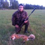 Kevin Lövboms premiärräv i år. Foto: Privat