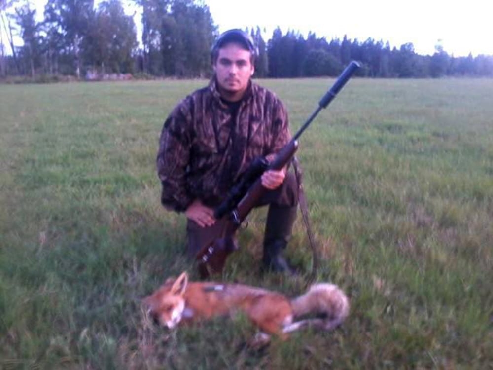 Kevin Lövboms premiärräv i år. Foto: Privat