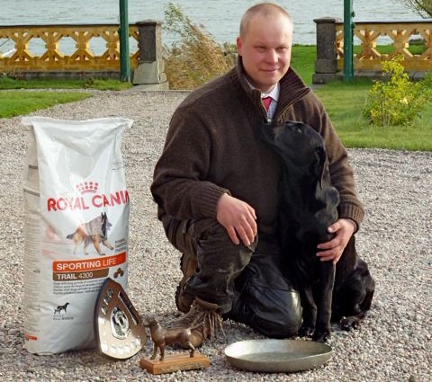 Blackthorn Bion med ägare Tomi Sarkkinen. Foto: Kent Lindström