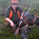 Gunnar Thuresson hade lyckan att få skjuta en riktigt fin tjur.