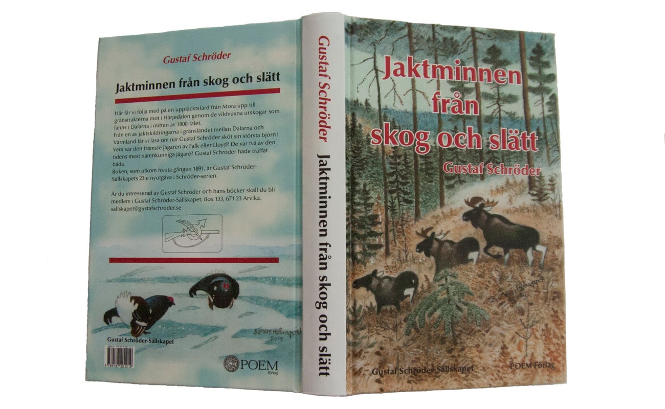 ”Jaktminnen från skog och slätt” som utkom första gången 1891.