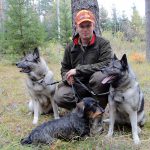 – Vi vill visa hur olika raser används och att nya jägare väljer renrasiga hundar, säger Björn Eek på SKK. Foto: Stephan Ackerstierna