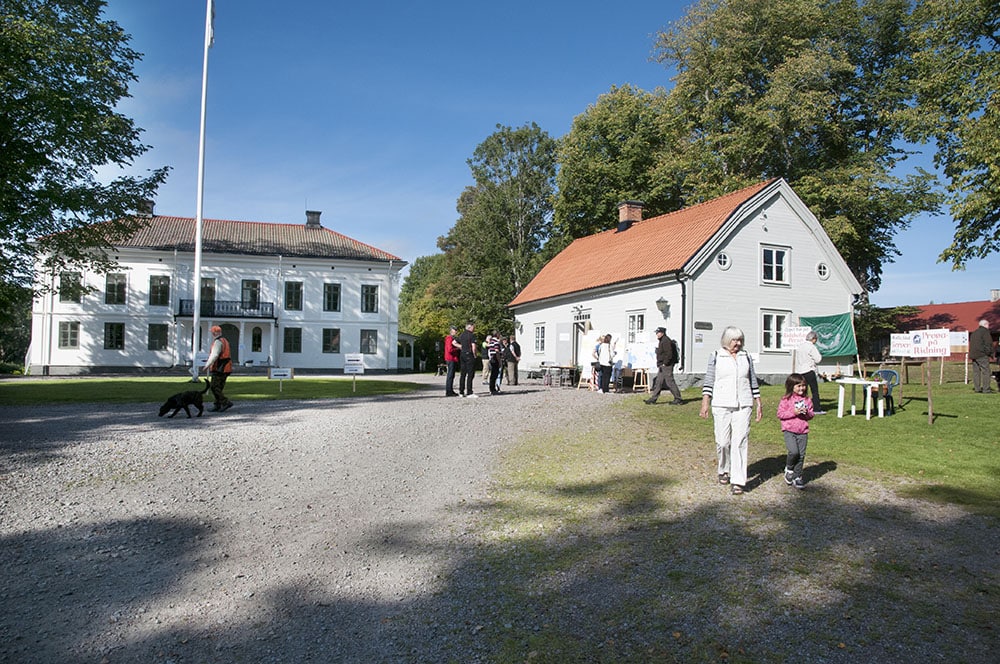 Flera föreningar samverkar för att utveckla Skedhults gård som natur- och friluftsområde. Här har Jägarförbundet Jönköping sitt centrum för jakt- och viltvård sedan många år tillbaka. Foto: Jan Henricson
